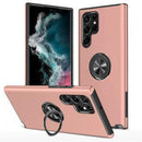 Samsung S23 Ultra 5G Oil Painted Magnetic Ring Stand Cover