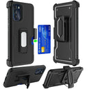 Card Holder Clip Case Collection Black