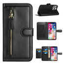 Zipper Wallet Case Black