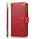Zip Wallet Case Red