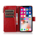 Zip Wallet Case Red