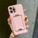 Butterfly Stand Case Light Pink
