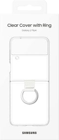 SAMSUNG Galaxy Z Flip4 Clear Cover with Ring