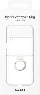 SAMSUNG Galaxy Z Flip4 Clear Cover with Ring