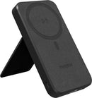 mophie Snap+ Powerstation Wireless Stand - Black - Compatible with MagSafe Enabled iPhones or Any Qi-Enabled Smartphones  Including Apple  Samsung  or Google Phones