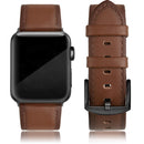 Case Mate Apple 42mm 44mm 46mm 49mm  Signature Leather Watchband Brown iWatch Bands