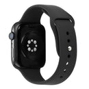 For Apple Watch Size Ultra 49/42/44/45mm Premium Silicone Watch Band - Black