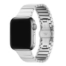 For Apple Watch Size Ultra 49/42/44/45mm Stainless Steal Watch Band - Silver