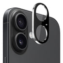 iPhone 17 Camera Lens Colored Edge Tempered(2.5D) - Black