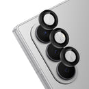 For Samsung Z Fold 8 Camera Metal Tempered Glass - Black