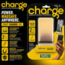 GG MAGNETIC 5000MAH METALLIC OMBRE POWERBANK - GG-MOPB-BKG - BLACK/GOLD (E10)
