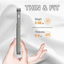 iPhone 14 Plus Transparent Card Holder Case