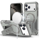 iPhone 17 Pro Max Sturdy Bracket Kickstand Magnetic Hybrid - Grey