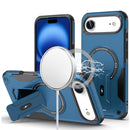 iPhone 17 Air Sturdy Bracket Kickstand Magnetic Hybrid - Blue
