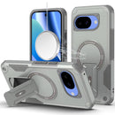 For Google Pixel 10a Sturdy Bracket Kickstand Magnetic Hybrid - Grey