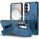 Samsung s26 Plus Sturdy Bracket Kickstand Magnetic Hybrid - Blue