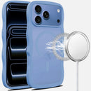 For Apple iPhone 18 Pro Max Grip Hand Magnetic Ring HQ Hybrid - Light Blue