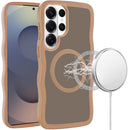 Samsung s26 Ultra Grip Hand Magnetic Ring HQ Hybrid - Coffee