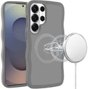 Samsung s26 Ultra Grip Hand Magnetic Ring HQ Hybrid - Grey