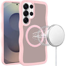 Samsung s26 Ultra Grip Hand Magnetic Ring HQ Hybrid - Pink