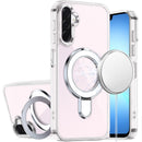 Samsung A17 5G CHROME HQ Rotational Magnetic Ring Hybrid - Clear