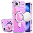iPhone 17 Air CHROME HQ Rotational Magnetic Ring Hybrid - Light Purple