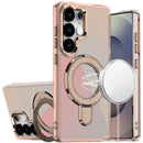 Samsung s25 Ultra CHROME HQ Rotational Magnetic Ring Hybrid - Desert Titanium