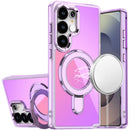 For Samsung s26 Ultra CHROME HQ Rotational Magnetic Ring Hybrid - Light Purple