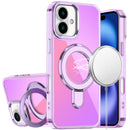 iPhone 17 CHROME HQ Rotational Magnetic Ring Hybrid - Light Purple