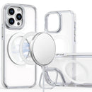 iPhone 15 Pro Max MagSonic Camera Bracket Stand Magnetic Ring Circle Hybrid - White