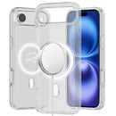 iPhone 17 Air Sturdy Ultra [Magnetic Circle] Thick 3mm Transparent Hybrid - Clear