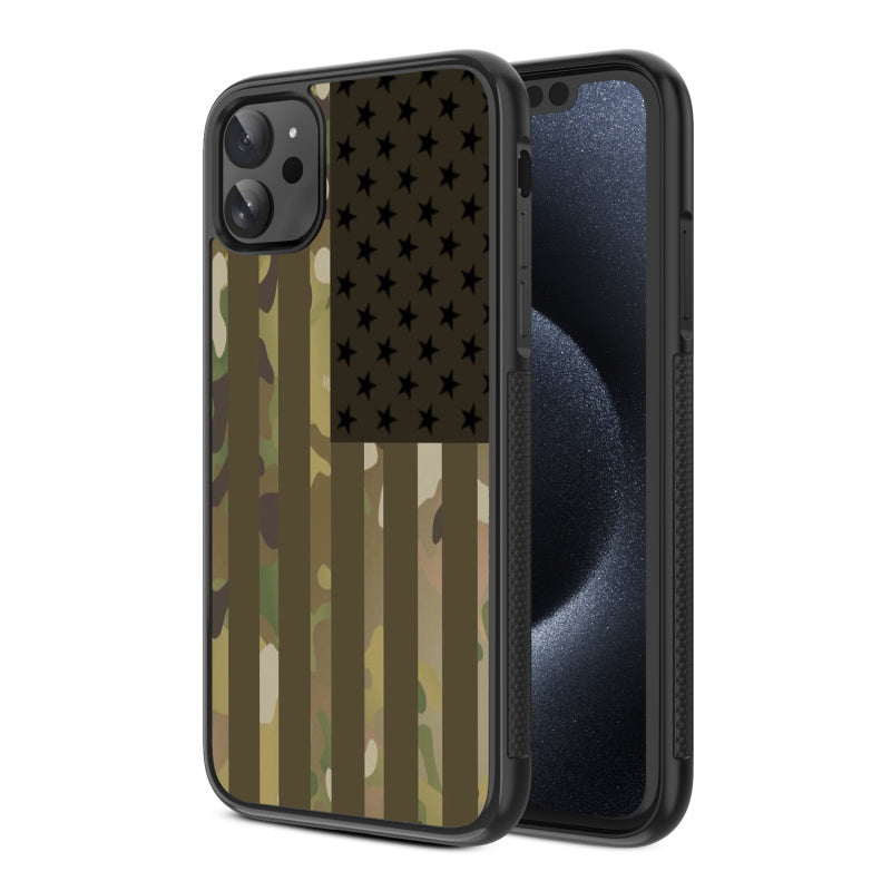 Design Lab Series Case - Military Camo American Flag