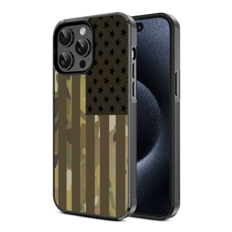 Design Lab Series Case - Military Camo American Flag