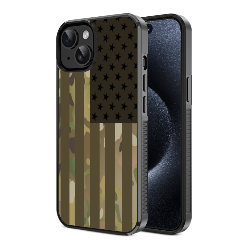 Design Lab Series Case - Military Camo American Flag