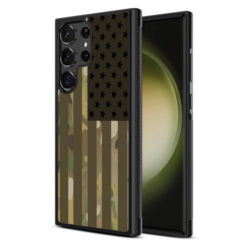 Design Lab Series Case - Military Camo American Flag