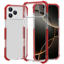 iPhone 17 Pro Max Acrylic Tough 2.5mm Transparent ShockProof Hybrid Case Cover - Red