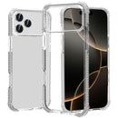iPhone 17 Pro Max Acrylic Tough 2.5mm Transparent ShockProof Hybrid Case Cover - White