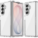 For Samsung Z Fold 8 Ultra Clear Transparent Hybrid Case Cover - Clear PC + Clear TPU