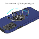 Samsung Galaxy A14 5G Oil Painted Magnetic Ring Stand Cover