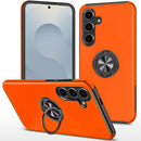 Samsung s26 CHIEF Oil Painted Magnetic Ring Stand Hybrid Case Cover - Cosmic Orange
