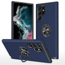 Samsung Galaxy S23 Plus 5G Oil Painted Magnetic Ring Stand Cover