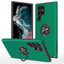 Samsung S23 Ultra 5G Oil Painted Magnetic Ring Stand Cover