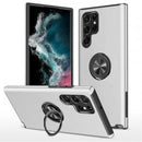 Samsung Galaxy S23 Plus 5G Oil Painted Magnetic Ring Stand Cover