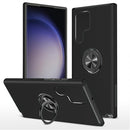 Samsung Galaxy s24 Ultra CHIEF Oil Painted Magnetic Ring Stand Hybrid Case Cover - Black