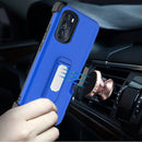 Card Holder Clip Case Collection Blue