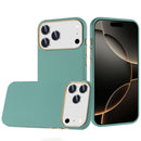 iPhone 17 Pro Max Classy Slick Chromed Around Hybrid Case Cover - Teal