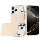 iPhone 17 Pro Max Classy Slick Chromed Around Hybrid Case Cover - White