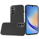 Samsung A15 5G Classy Slick Chromed Around Hybrid Case Cover - Black