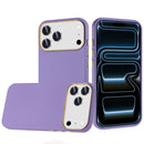 For Apple iPhone 18 Pro Max Classy Slick Chromed Around Hybrid Case Cover - Dark Purple