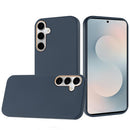 Samsung s26 Plus Classy Slick Chromed Around Hybrid Case Cover - Dark Blue